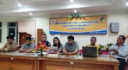 Manager Kantor Akuntan Publik (KAP) Hendro, Syukron, Edy (HSE) Jakarta, Rian Difa Subagio menyampaikan laporan keuangan KSP Kopdit Obor Mas